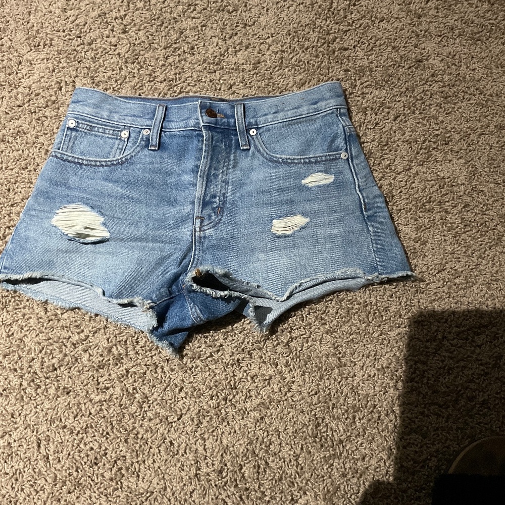 Madewell relaxed denim shorts